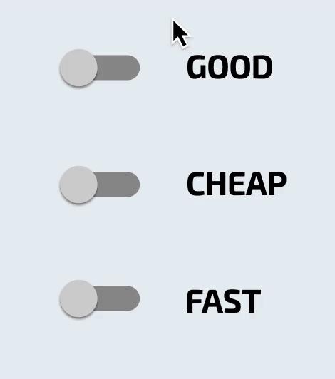 You can't get a good website cheaply and quickly.